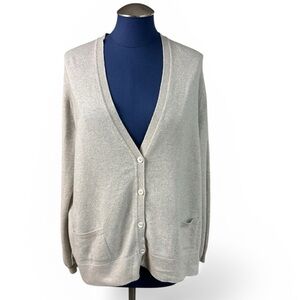 Hania by Anya Cole Cashmere Cardigan from Scotland 100% Cashmere Size Large